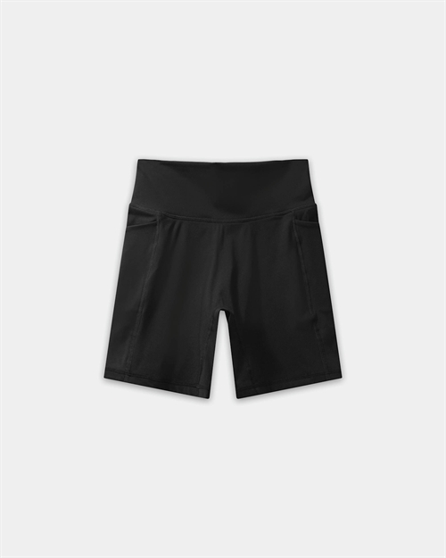Womens Active Pocket Shorts Black